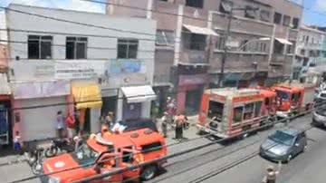Imagem  Residência pega fogo na Liberdade