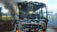 Imagem Ônibus escolar incendeia com estudantes no município de Sapeaçu 