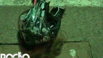 Imagem Mulher fica presa em pneu de carro após acidente em Piatã