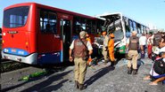 Imagem Condutor de ônibus da União avançou em pista errada na Estação Iguatemi