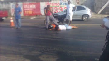 Imagem Mulher é atropelada por moto em Castelo Branco