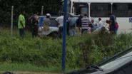 Imagem Duas pessoas morrem após colisão entre moto e microônibus