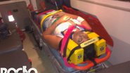 Imagem Mulher atingida por carro que caiu de guincho da Transalvador deixa UTI 