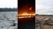 Imagem Incêndio destroi cisternas doadas pelo governo em Maracás