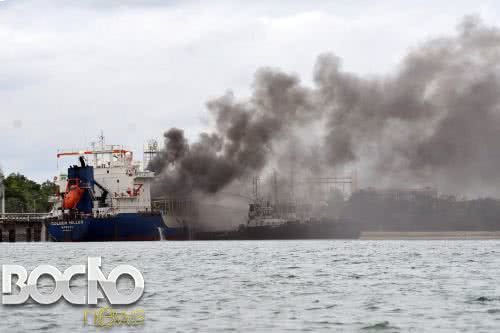 Imagem Inema diz que não há mais contaminação no Porto de Aratu após acidente