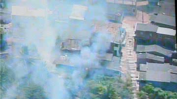 Imagem Incêncio em matagal assusta moradores do Subúrbio