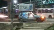 Imagem Carro de campanha de sargento Isidório é flagrado em situação irregular
