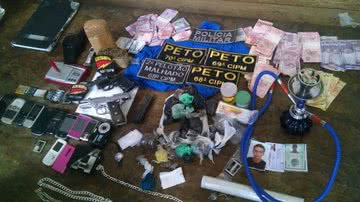 Imagem Polícia apreende farto material com quadrilha de Ilhéus