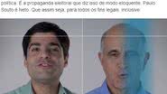 Imagem Campanha de Rui ainda tenta afastar na justiça ACM Neto de propaganda de Souto