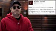 Imagem Justiça absolve Danilo Gentilli por oferecer banana a homem negro