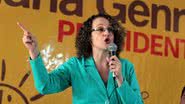 Imagem  Luciana Genro sofre acidente de carro em Porto Alegre