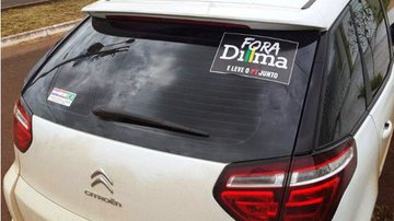 Imagem Coordenador do DCE Ufba ameaça apedrejar carros com adesivos contrários a Dilma