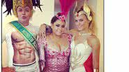 Imagem Carolina Dieckmann se fantasia de She-Ra em Carnaval