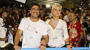 Imagem Xuxa cai na folia com seu namorado Junno Andrade