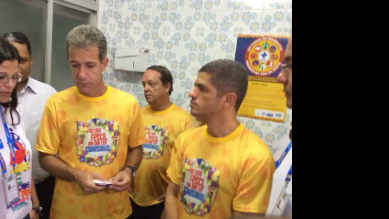 Imagem Wagner falta a lançamento de campanha antiaids