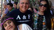 Imagem Geddel curte o último dia de carnaval com a família 