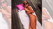 Imagem Em Salvador, Sabrina Sato posta foto de biquíni