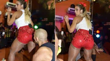 Imagem Valesca Popozuda 'sufocou' convidado com seu bumbum