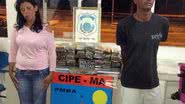 Imagem Casal preso com 50kg de maconha