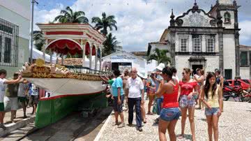 Imagem Descida da Galeota Gratidão do Povo renova fé em Bom Jesus dos Navegantes