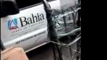 Imagem Vídeo: leitor denuncia carro do Governo do Estado de fazer carreto particular