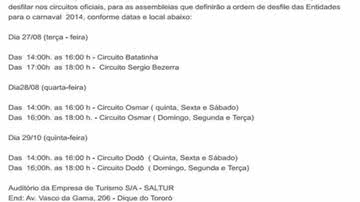 Imagem ComCar convoca assembleia e inviabiliza projeto de Tinoco
