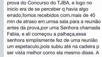 Imagem Empresa responsável pelo concurso do TJ assume que deve a fiscais