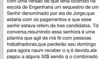 Imagem Após confusão em concurso do TJ, fiscal detona empresa responsável: Indignada