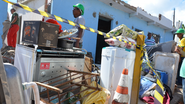 Imagem Clima tenso marca demolição de casas na Avenida Suburbana
