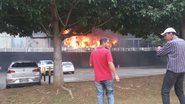 Imagem Incêndio atinge prédio da secretaria de Justiça e de Saúde  da Bahia