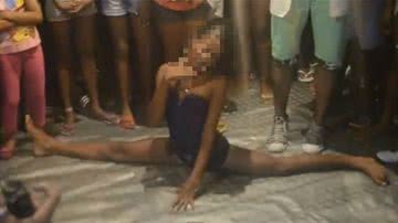 Imagem Vacilou: funkeiro baiano canta música sexualizada na frente de crianças 