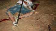 Imagem Bandido utiliza enxada para matar trabalhador em Itamaraju