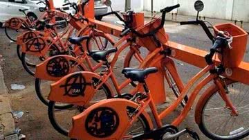 Imagem Prefeitura vai recuperar bicicletas pichadas