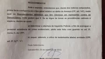 Imagem   Ex-vereador de Nazaré acusa prefeito de atentado, que rebate: Foi simulação