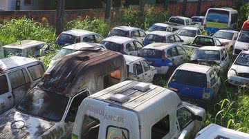 Imagem Vereador denuncia "cemitério de carros públicos" em Camaçari