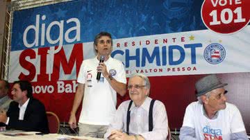 Imagem Schimdt lança chapa e já comemora: "espero votação majoritária"