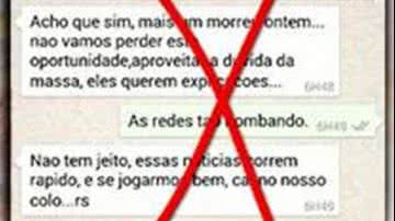 Imagem Prisco nega mensagens e vai à polícia denunciar “montagem”