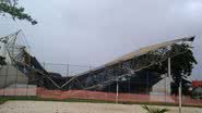 Imagem Denúncia: teto do Sesc em Piatã desabou e leitor denuncia riscos