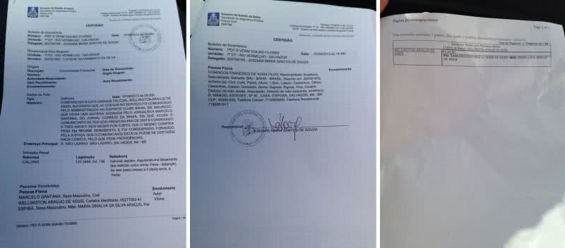 Imagem Após matéria, segurança do Bahia presta queixa-crime contra repórter