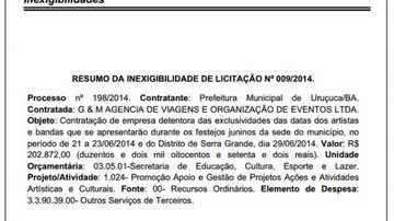 Imagem Uruçuca: prefeitura explica gastos com festa junina após estragos da chuva