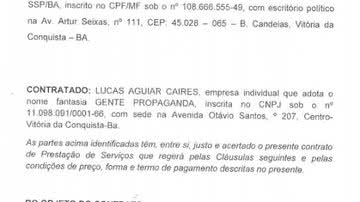 Imagem Deputado petista baiano contrata empresa do filho com verba pública