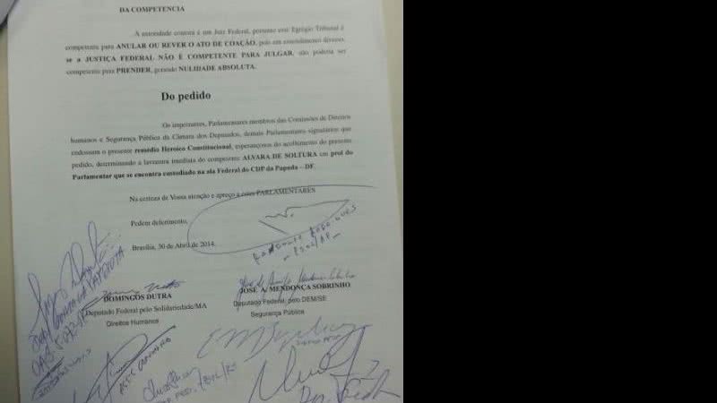 Imagem Deputados federais pedem relaxamento da prisão de Prisco