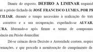 Imagem  Um dos maiores traficantes da Bahia, Zé de Lessa consegue prisão domiciliar