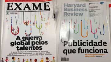 Imagem Inspiração demais nas revistas de negócios brasileiras