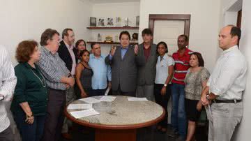 Imagem Emoção marca posse do novo presidente da Abav-BA