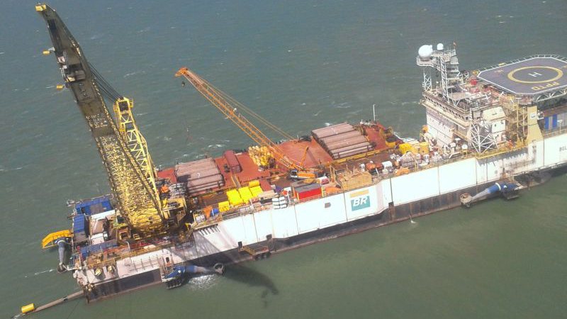 Imagem Petrobras apresenta obra de terminal de regaseificação na Baía