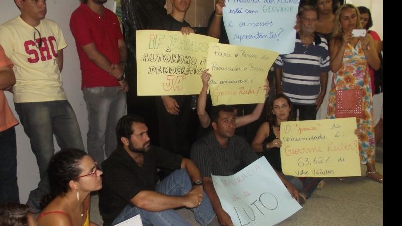 Imagem Servidores do IFBaiano dizem que golpe foi dado na eleição de reitor