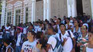 Imagem Manifestantes ocupam prefeitura de Ilhéus