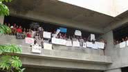 Imagem De biquini, estudantes da UFRB protestam por melhorias em campus