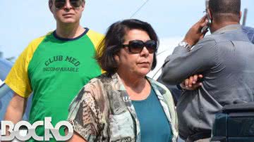 Imagem  Eliana Calmon é uma das mais festejadas na caminhada de Aécio Neves